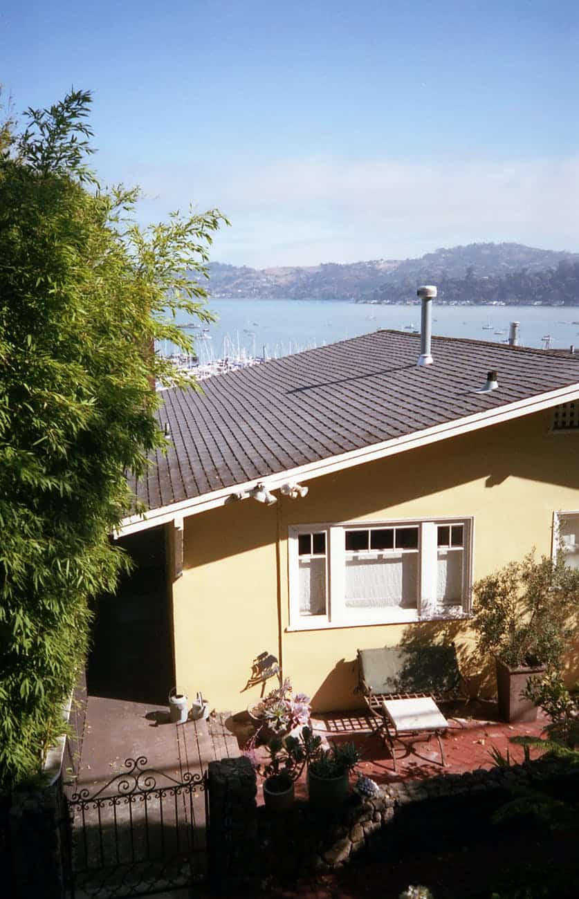 beige concrete house near sea